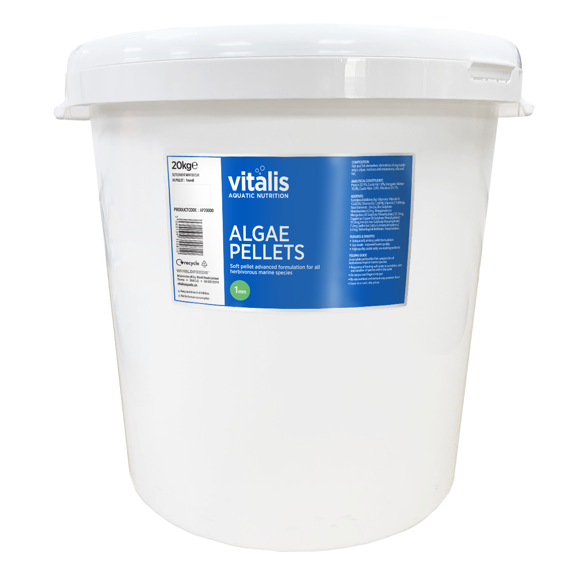 Vitalis Algae Pellets