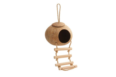 Golden Tree Coconut Bird House with 8 Ladders