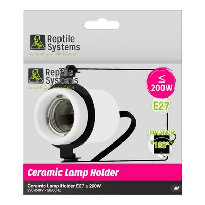 Reptile Systems Ceramic Rotational Lamp Holder