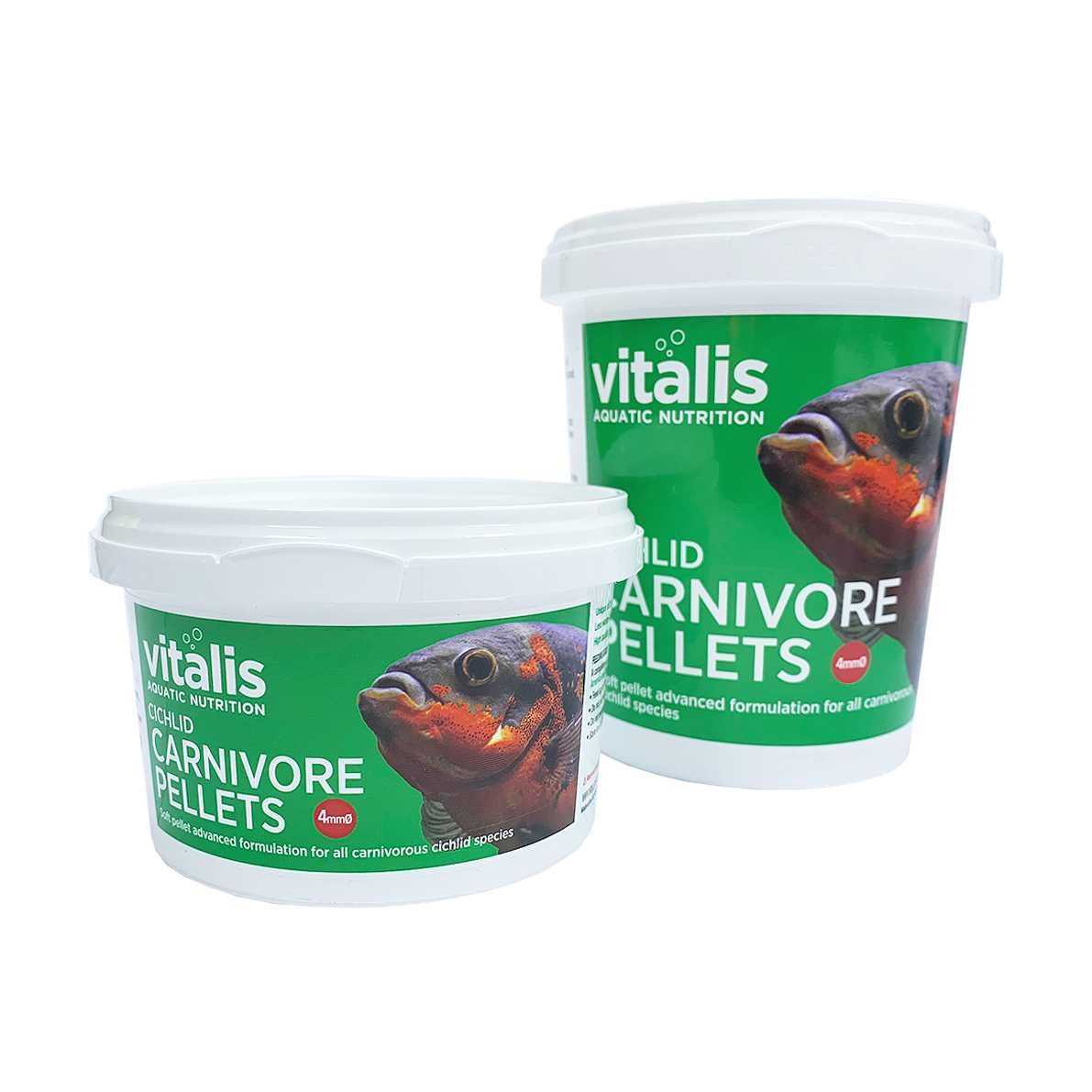Vitalis Cichlid Carnivore Pellets 6mm