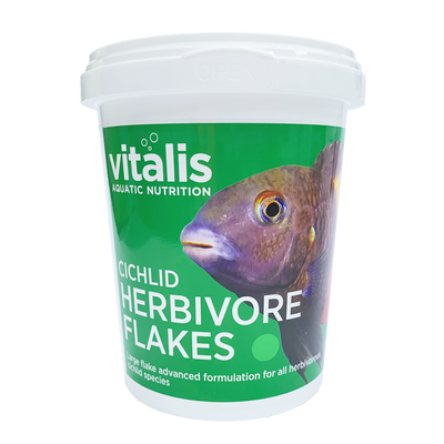Vitalis Cichlid Herbivore Flakes