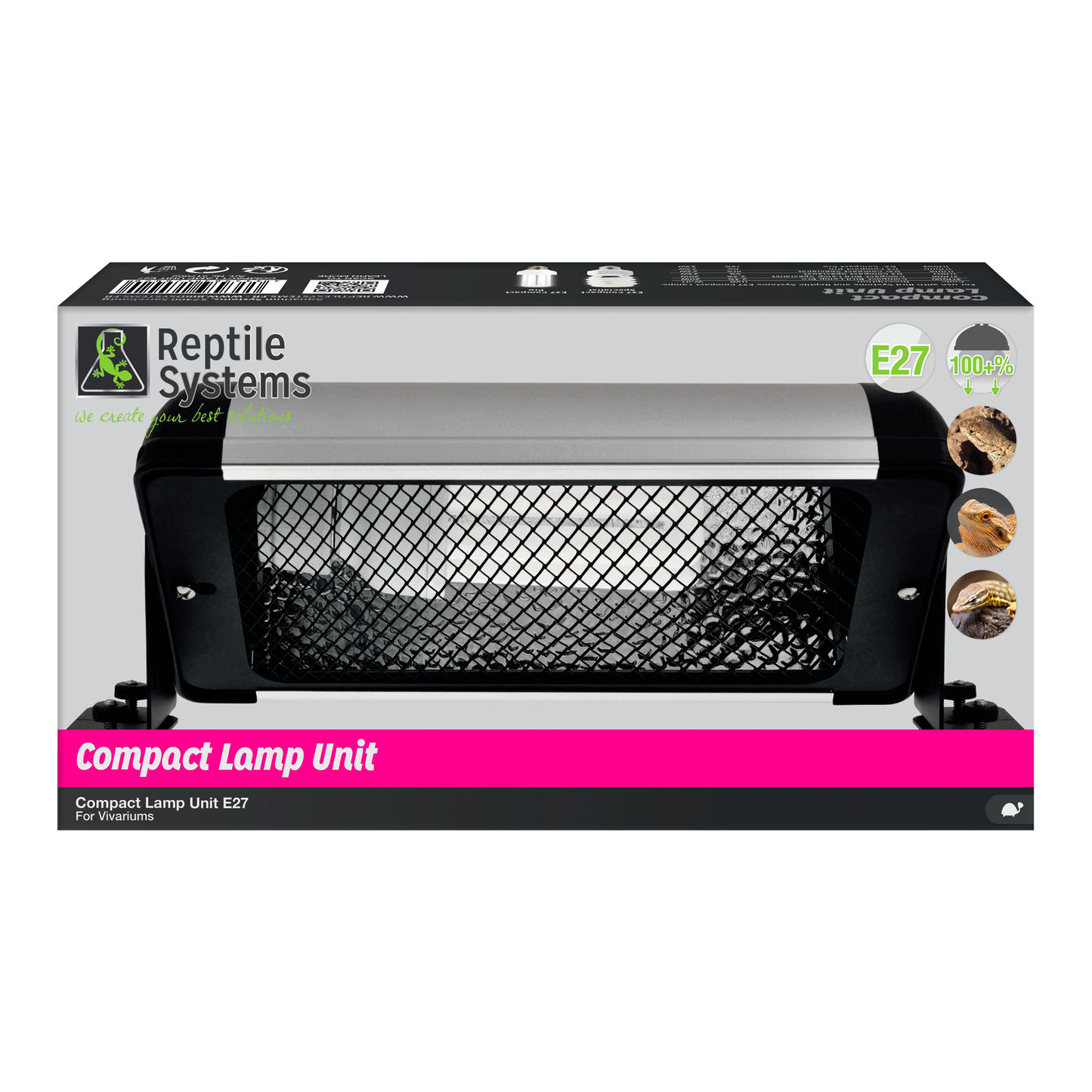 Reptile Systems Compact Lamp Unit E27