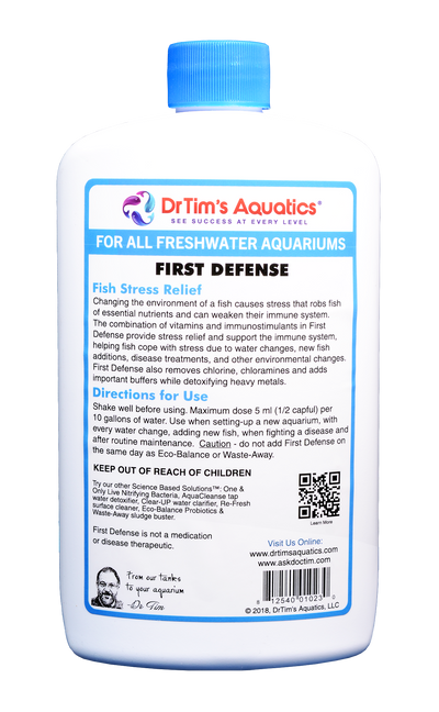 Dr Tim's First Defense FRESHWATER