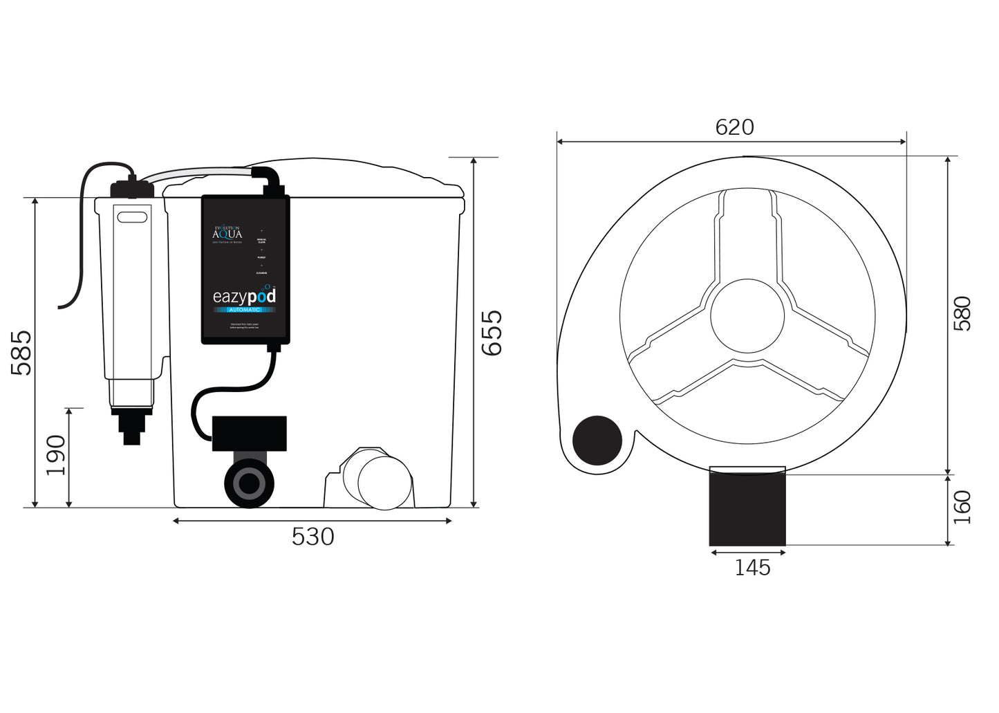 Evolution Aqua EZYPod Auto with UV
