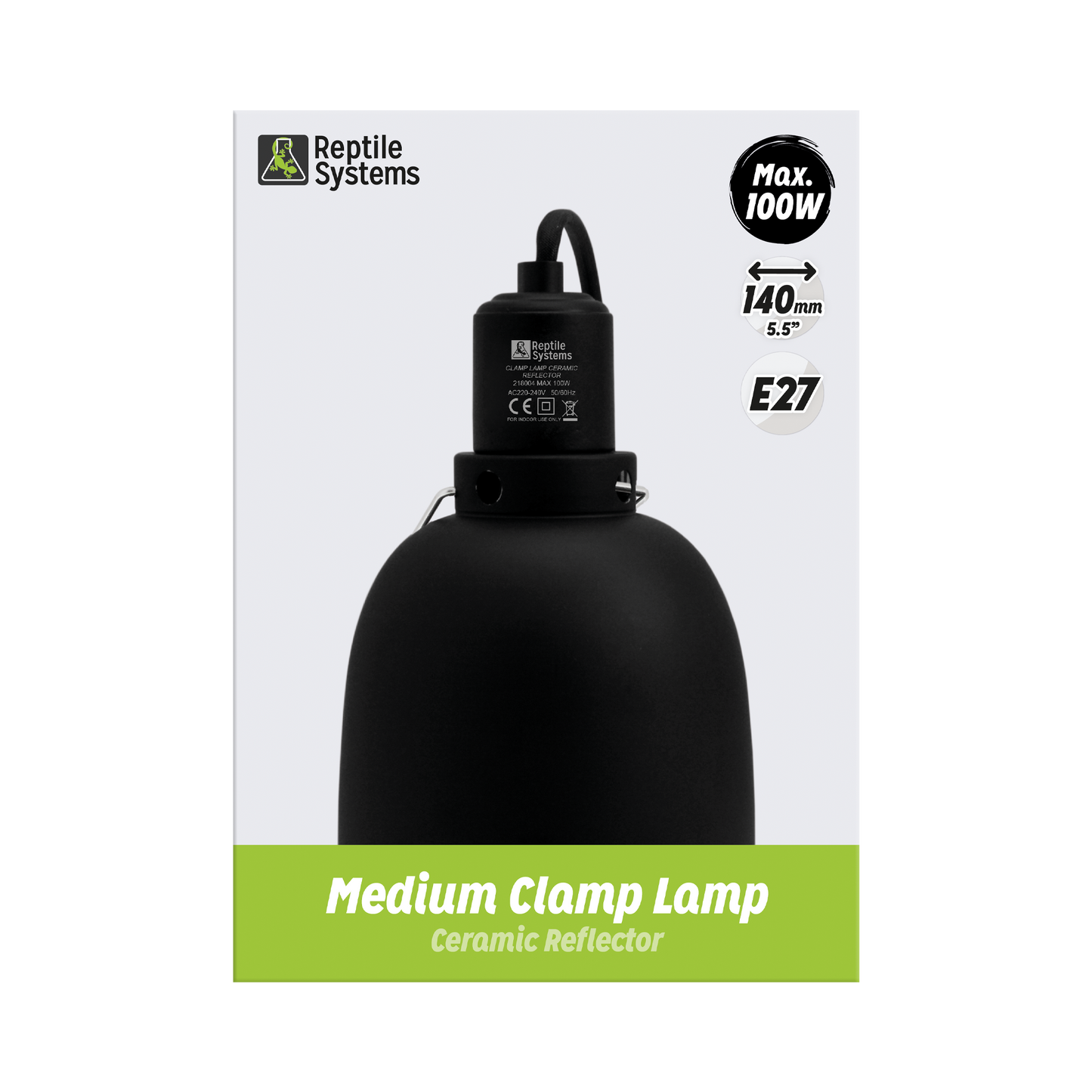 Reptile Systems Clamp Lamp