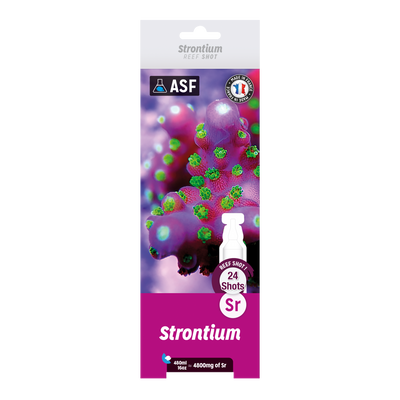 ASF Strontium Reef Shots - 24 x 20ml Vials