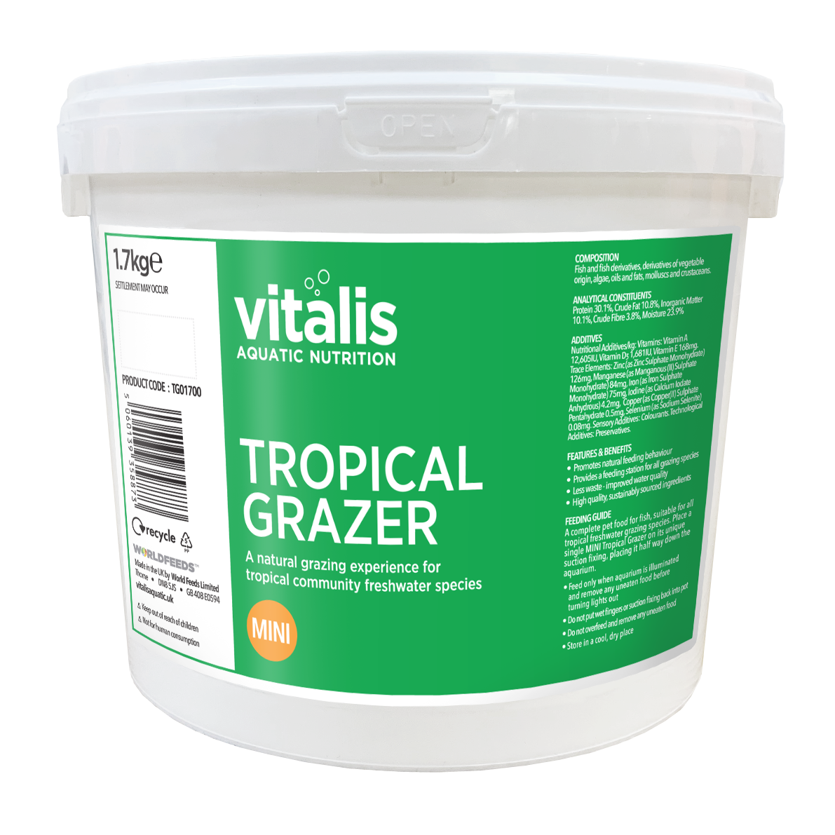 Vitalis MINI Tropical Grazer