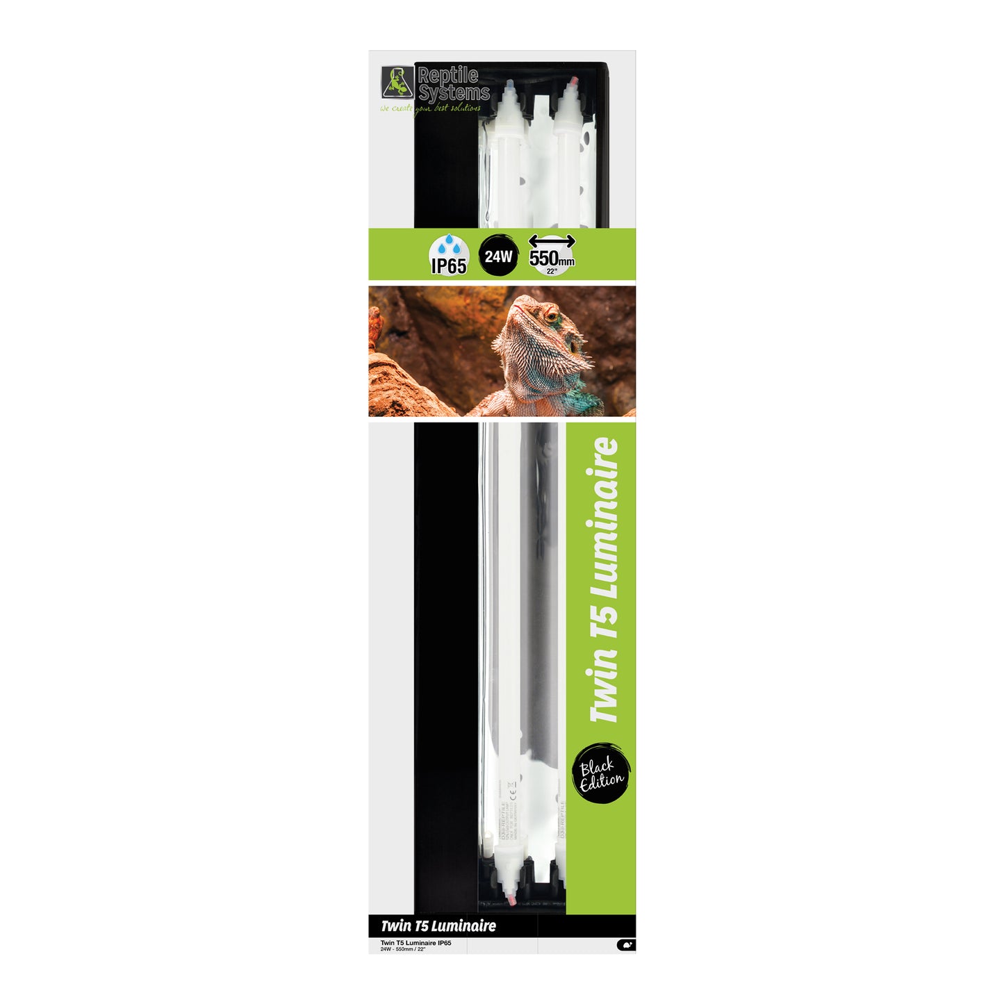 Reptile Systems Twin T5 Luminaire