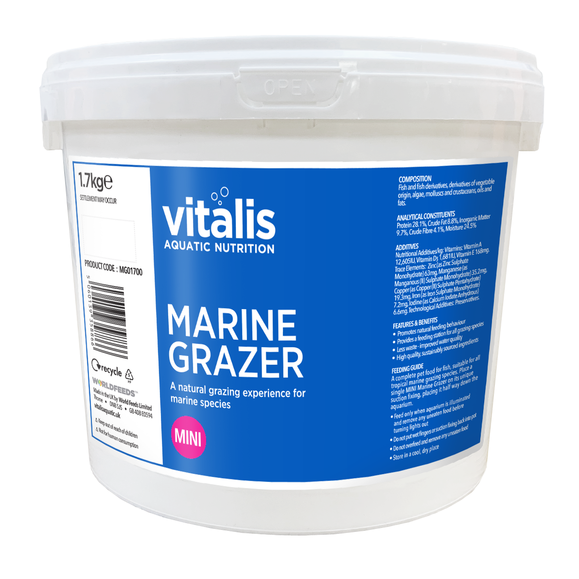 Vitalis MINI Marine Grazer