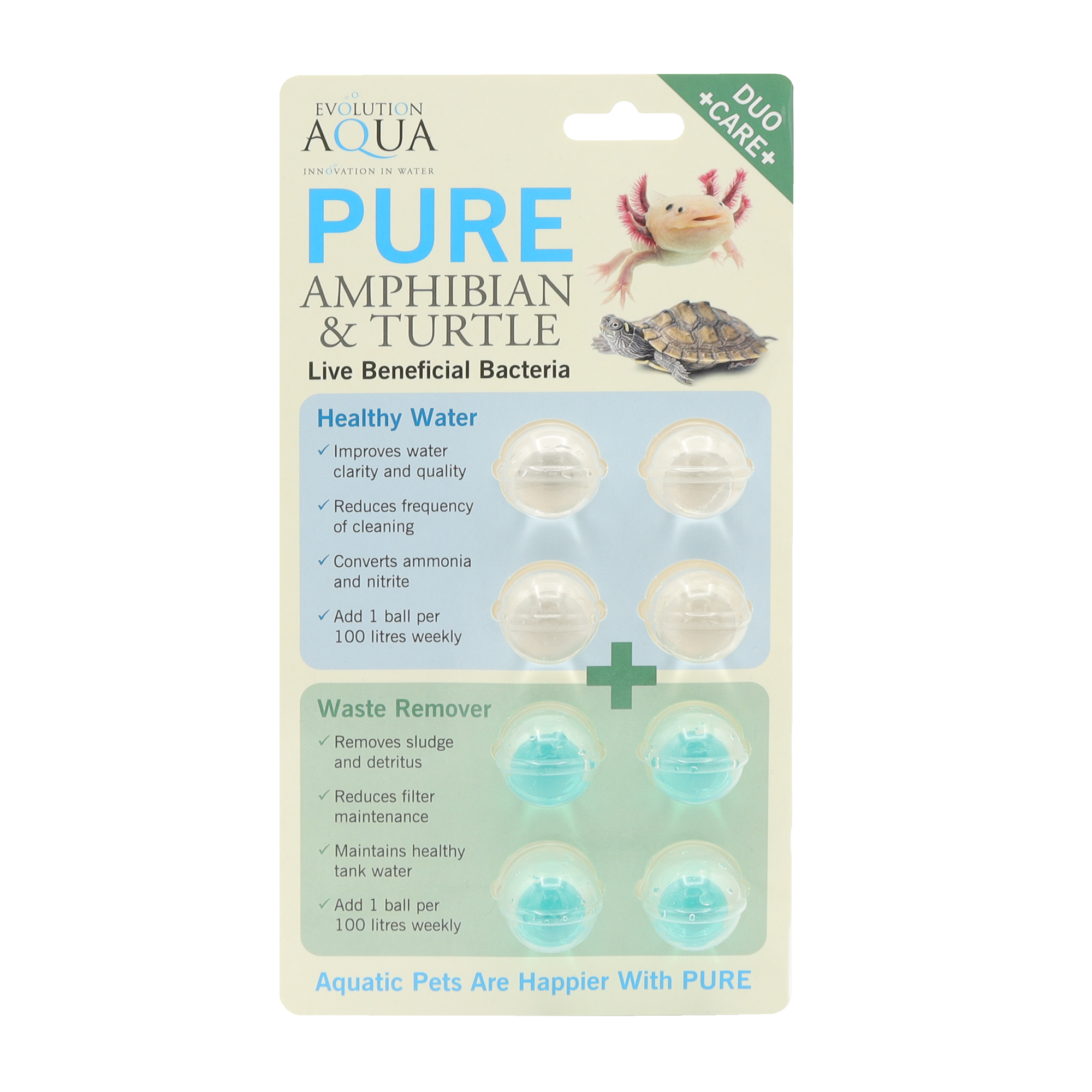Addicted Turtle Evolution Aqua Pure Amphibian & Turtle – Addicted2Fish