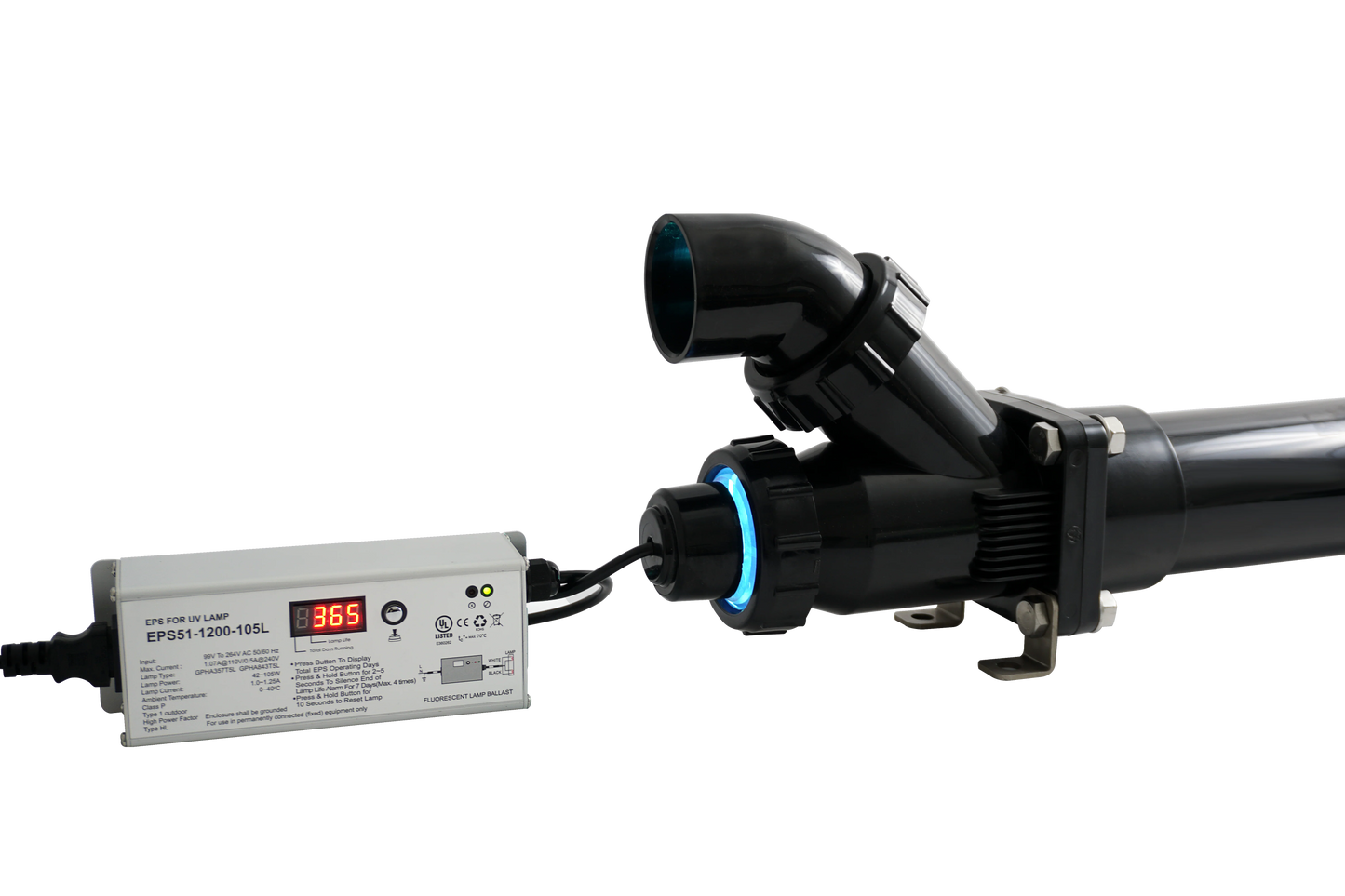 Lifegard 5" Pro-MAX High Output Amalgam Germicidal UV