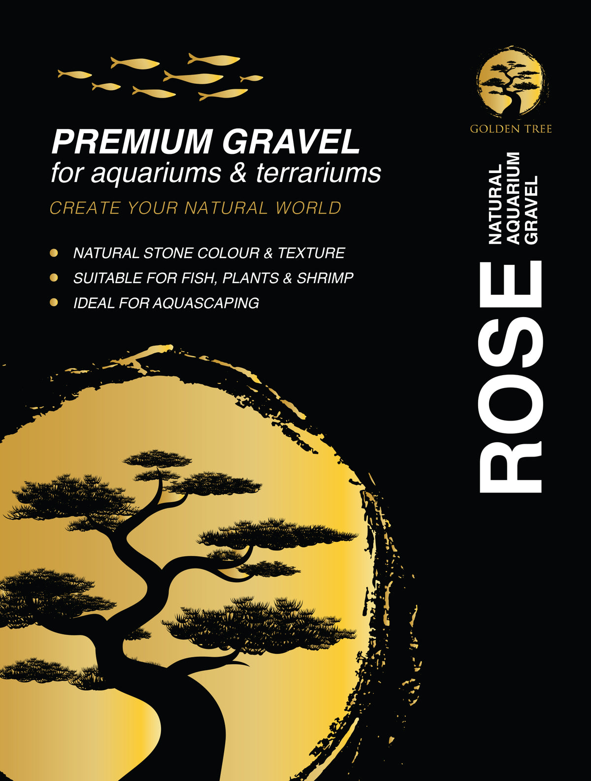 Golden Tree Rose Gravel