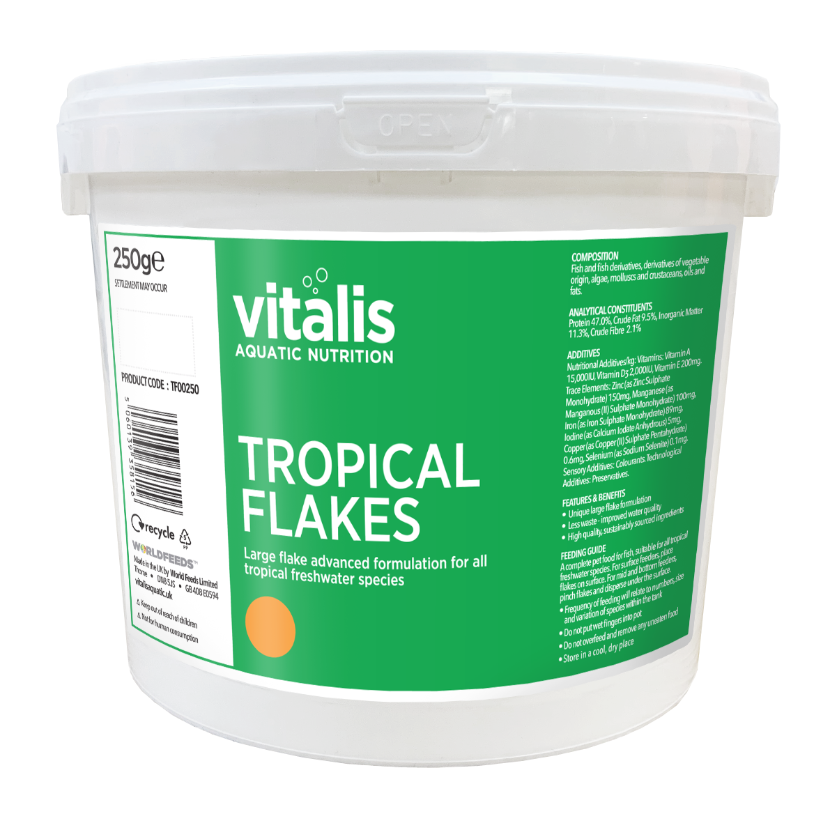 Vitalis Tropical Flakes