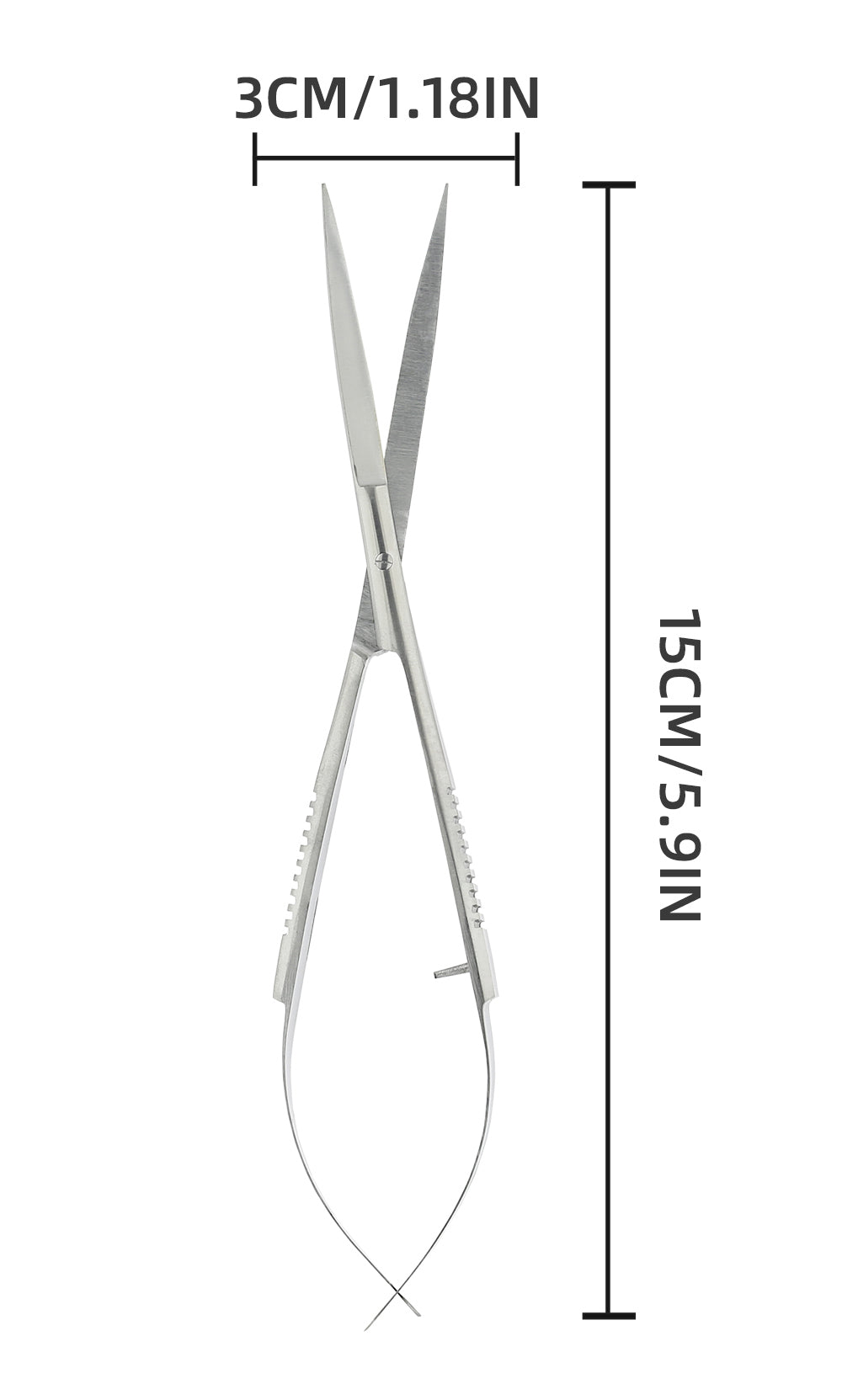 AquaPRO Curved Spring Scissors